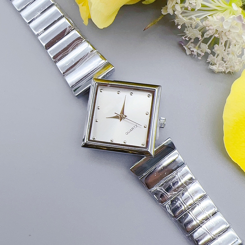 Fashion Colorful Ladies Bracelet Quartz Women Wrist Watch Square Jewelry Quartz Watch