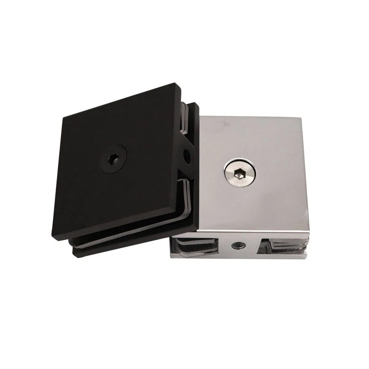 Shower Hardware Wall Mount Hinge Stainless Steel 304 Glass Clamp Bathroom Clip