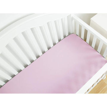 OEM 95% Bamboo 5% Spandex Cradle Sheets Fitted Crib Sheet with Oeko-Tex