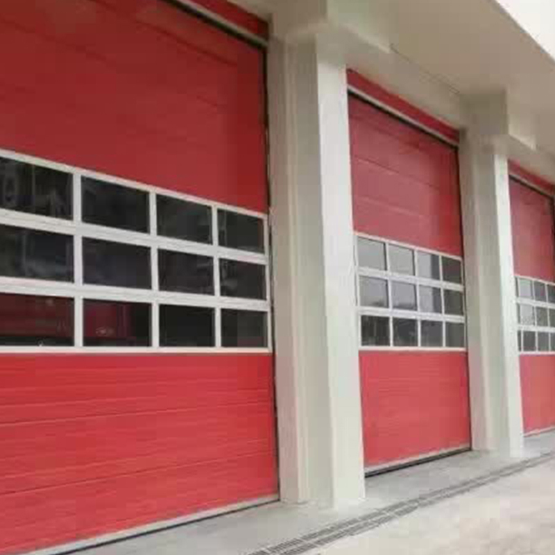 New Design Geajie Custom Made Wind Resistant Industrial Sectional Door