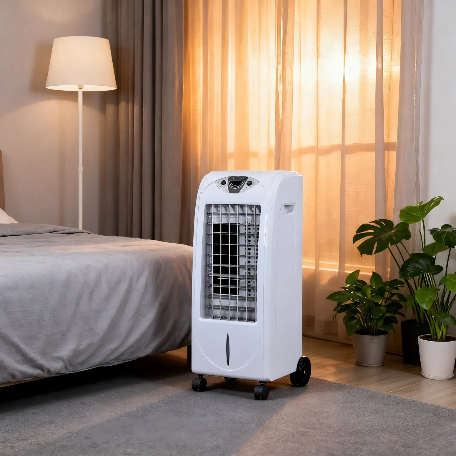 All-Season Cooling Air Cooler Wholesale Portable Evaporative Air Cooler 6L Detachable Water Tank AC Electric for Households Outdoor Use