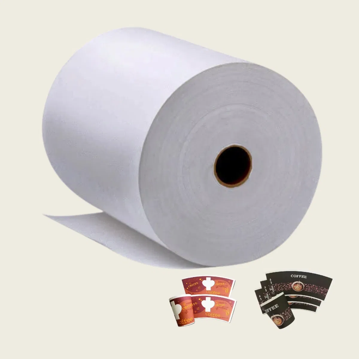 Food Grade Paper Cup Roll Disposable for Cold Drinking