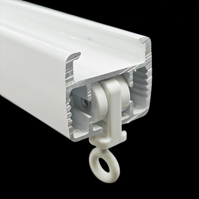 Smart Accessories Water Wave Curtain Rail Serpentine Curtain Track Curtain Cord Pulley