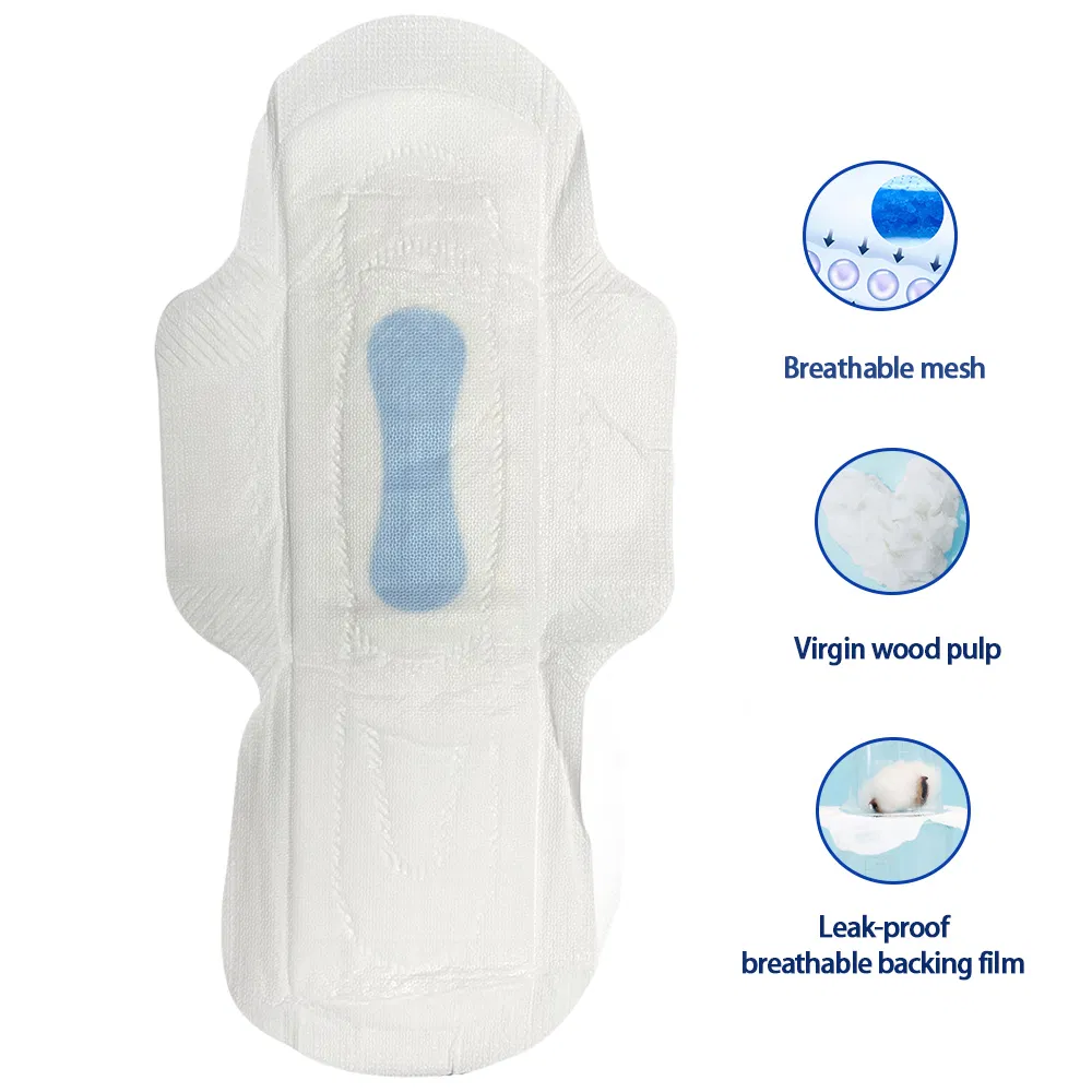 Nature Sanitary Napkin with OEM ODM Packaging Sanitary Napkins in Bale