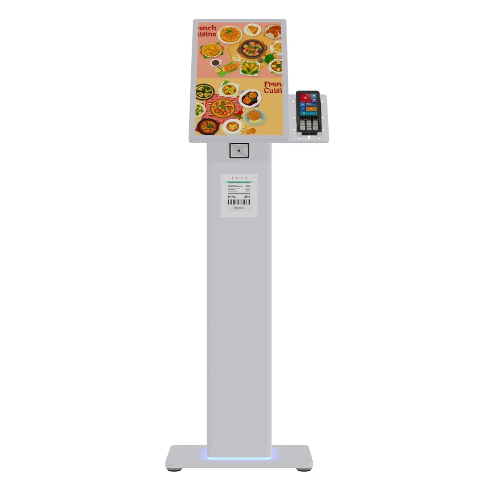 Напольный NFC киоск самообслуживания для ресторанов и отелей