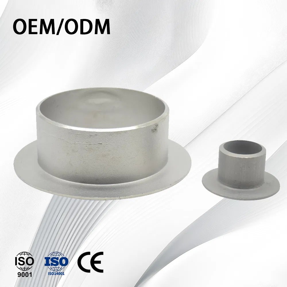 Stainless Steel PED Industry Stub End Pipe Fittings for Flange Pipe Fitting