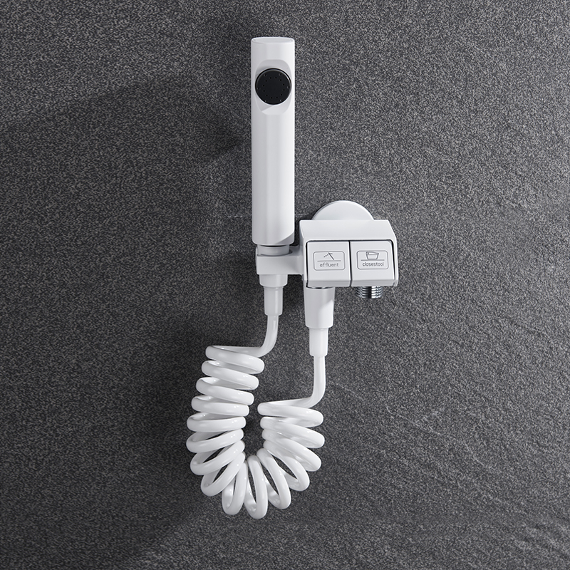 Wall-Mounted Elegant Single Lever Bidet Faucet High Pressure Water Faucet for Stylish Bathroom Renovations