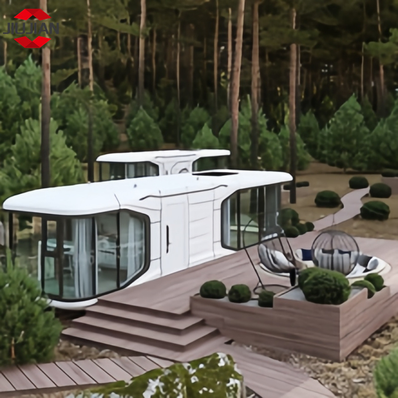 Luxury Sleeping Mobile Prefab Space Capsule Hotel for Sale