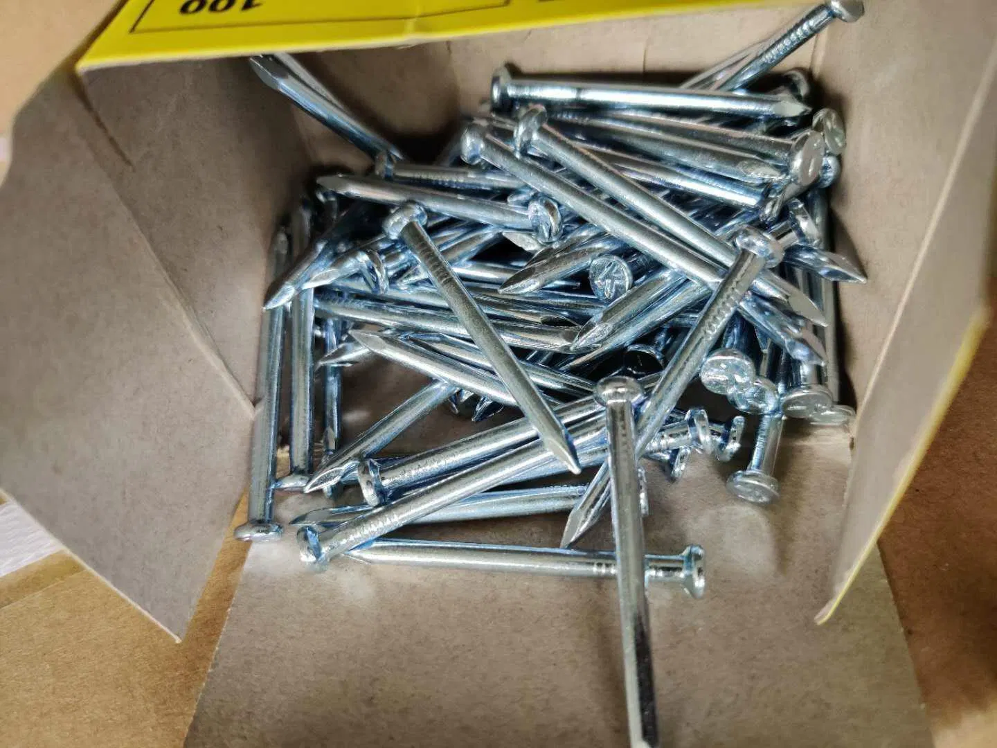 1"-6" 25mm-152mm Black Concrete Nails