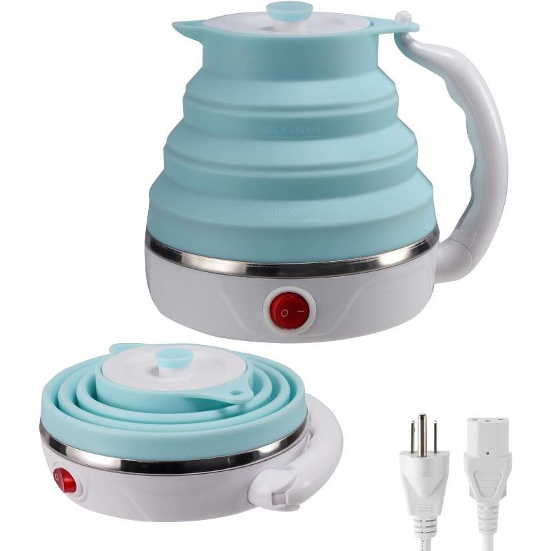 OEM Food Grade Silicone Travel Foldable Electric Cookware Water Kettle