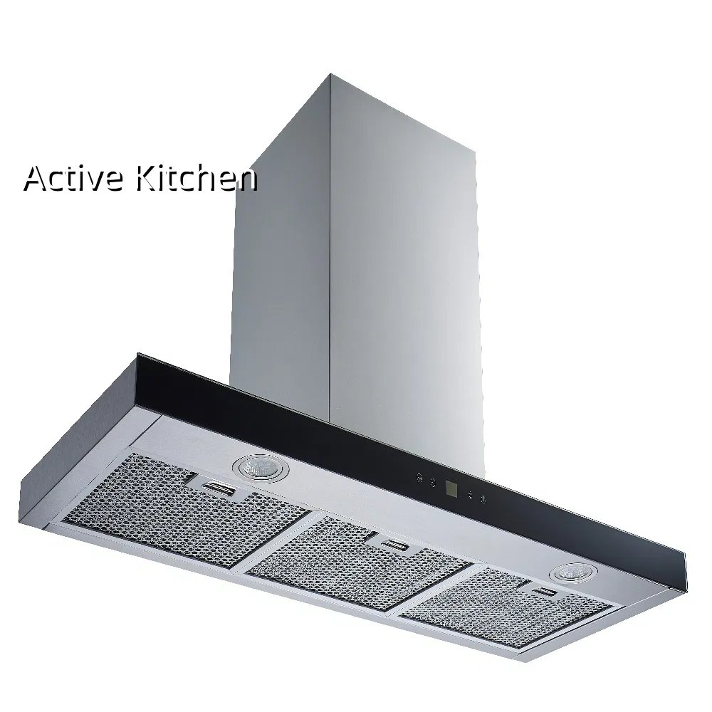 Overheat Protection Ventilation Hood Low Energy T-Type Machine Kitchen Range Hood