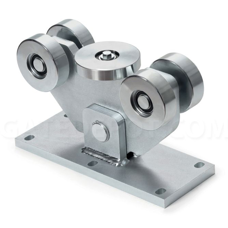 Adjustable Steel Automation Cantilever Sliding Gate Hardware Kit Sliding Gate Track