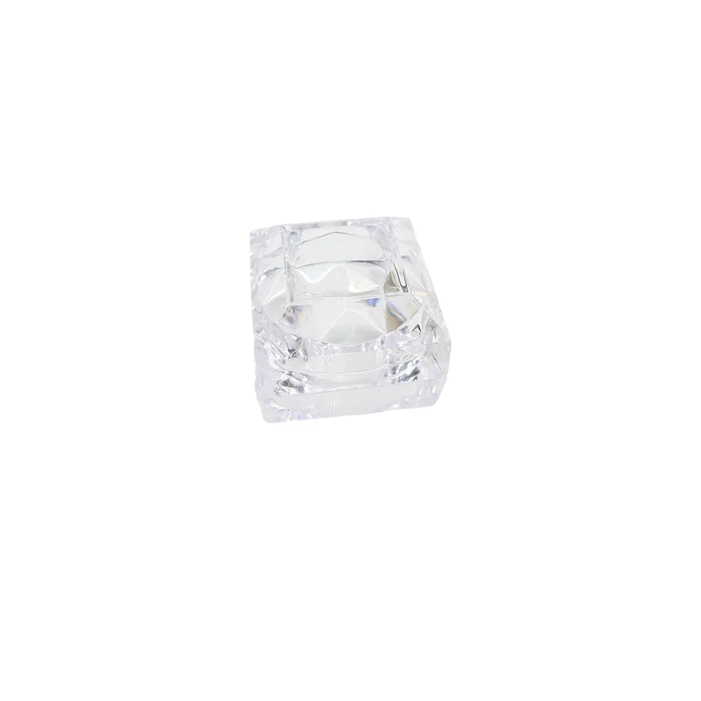 Inunion New 4.5X5cm Crystal Acrylic Jewelry Box Lovely Cute Ring Display Acrylic Case