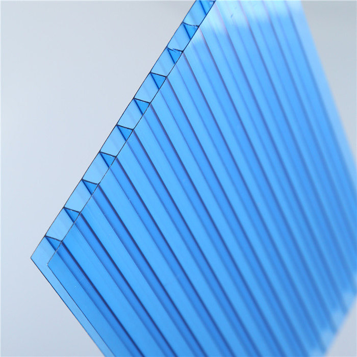 100% Virginal Material PC Polycarbonate 4-Layer Plastic Panel for Roofing Sheet