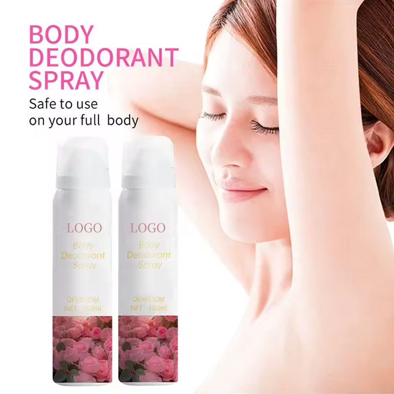 OEM ODM Manufacturer Aerosol Cosmetics Perfume Water Spray Manufacturer Factory Custom Deodorant Antiperspirant Spray