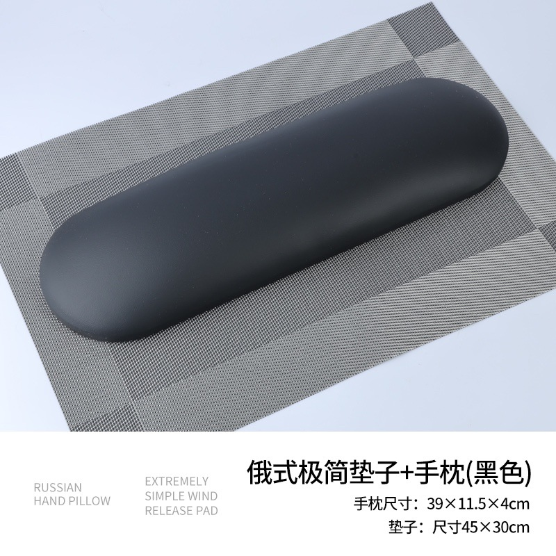 Nail Arm Rest Hand Pillow PU Leather Soft Sponge Manicure Nail Pillow