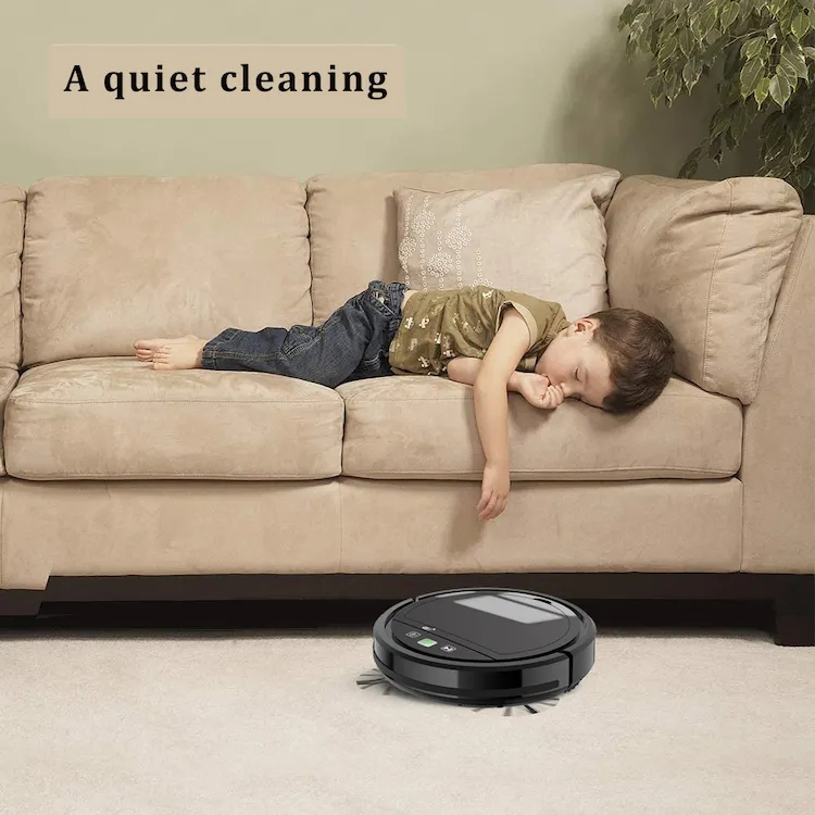 Low Noise Design Multiple Cleaning Modes Robot Vacuum Clean Commercial Sweeper Robot