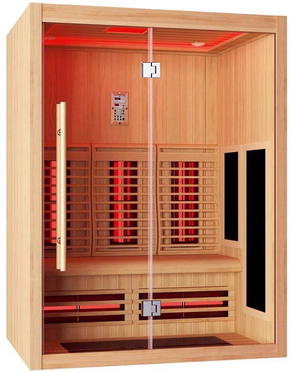 Customized Indoor Hemlock Outdoor Stove Canadian Cedar Sauna Full Spectrum Heater Infrared Sauna