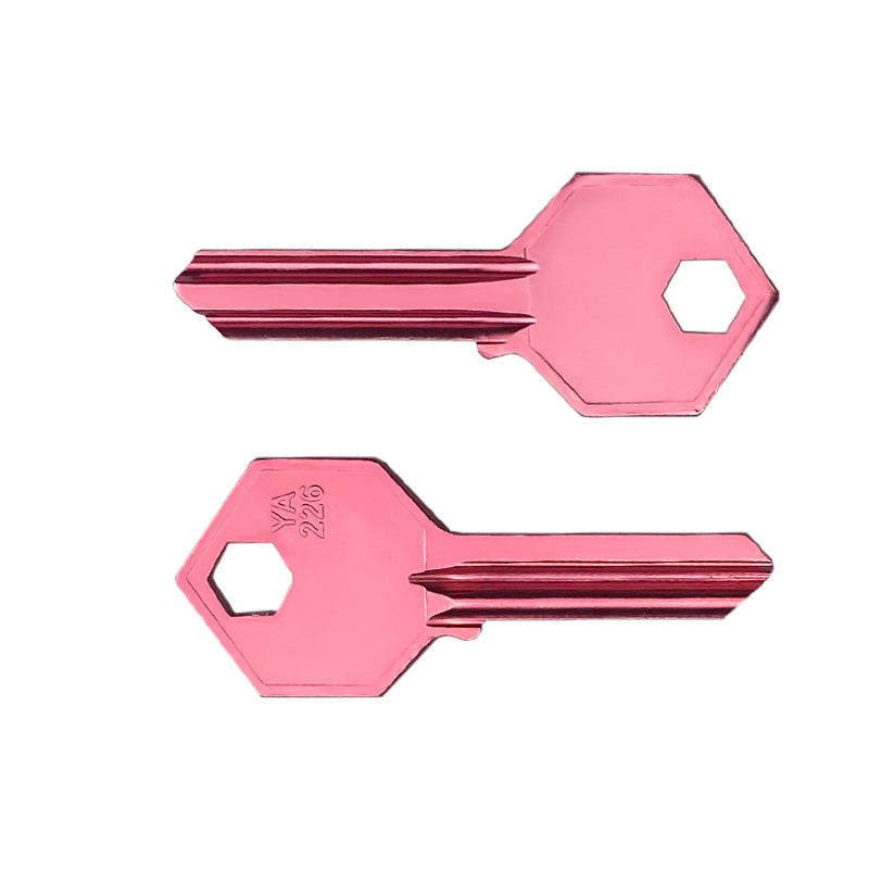 Bright Red Key Blanks for Universal Lock Compatibility