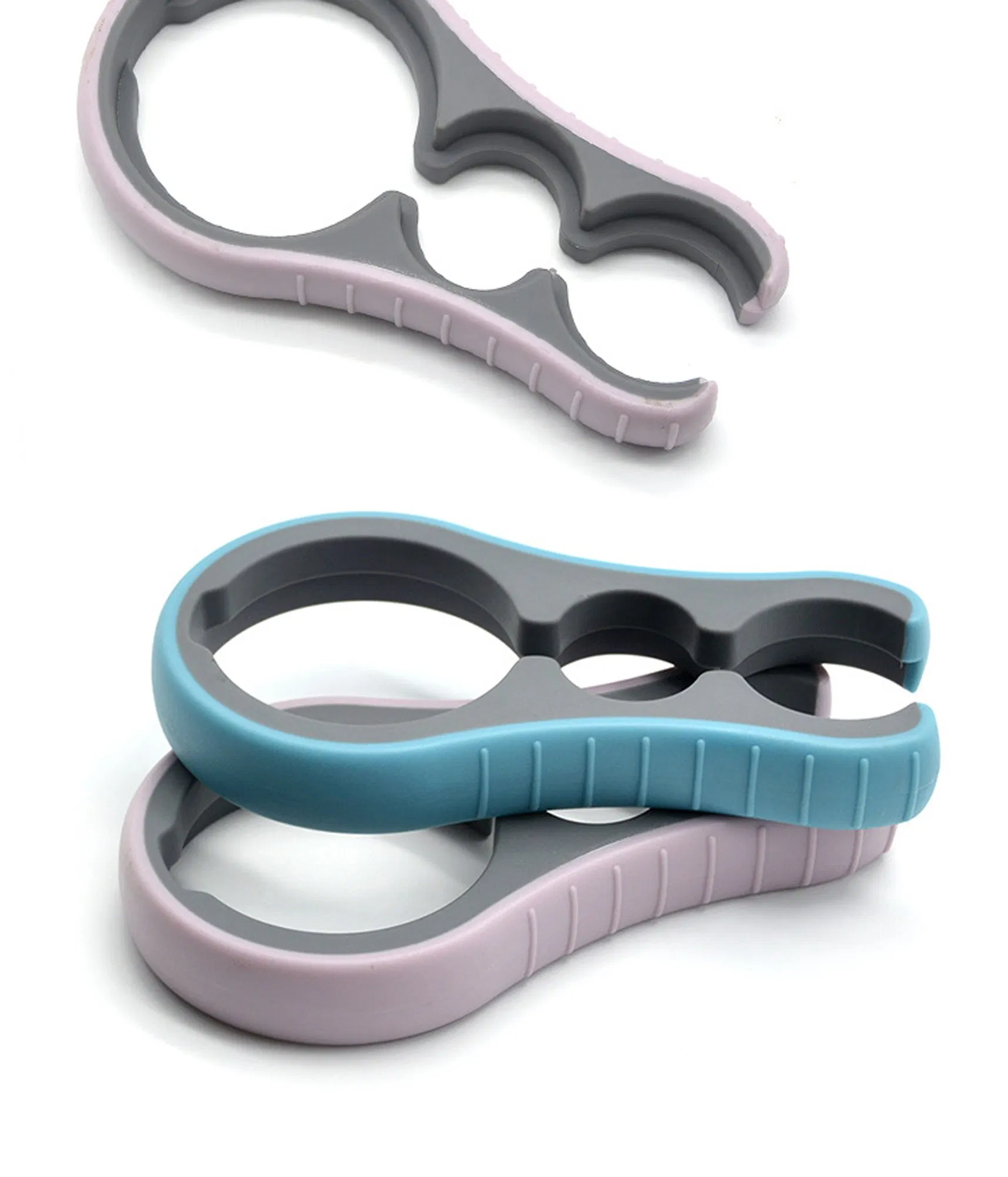Silicone Handle Easy to Use for Seniors Arthritis Suffers and Weak Hands Multi Function Can Opener Bottle Opener