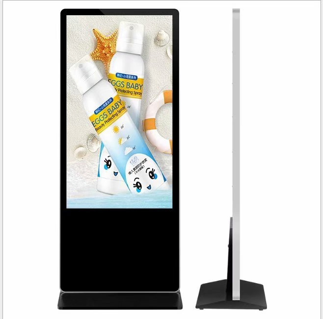 49 Indoor LCD Display Interactive Information Multi Touch Screen Advertising Kiosk