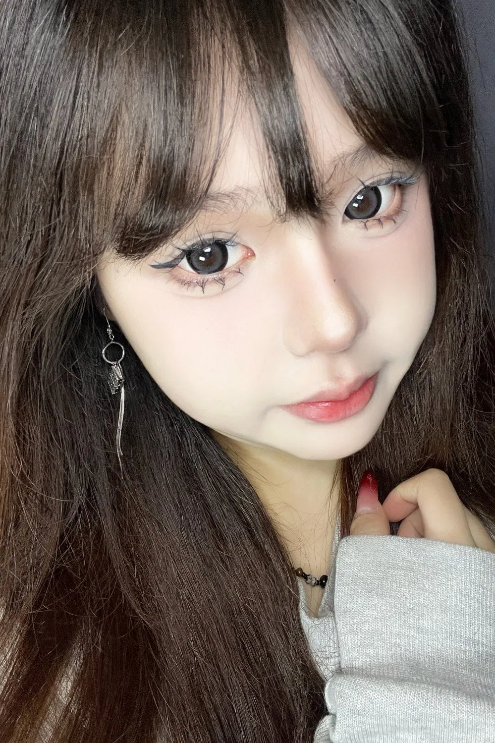 Natural Gray Daily Contact Lenses with Zero Power Ophthalmic