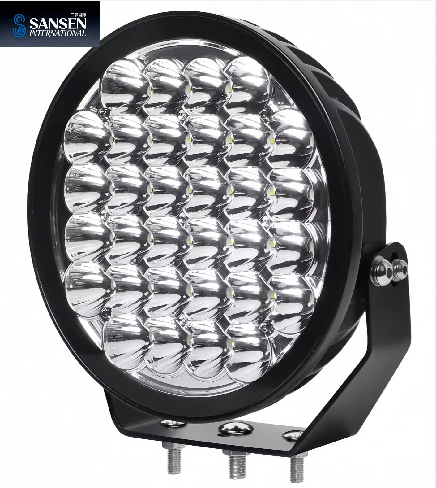 4x4 Truck 9-Inch 160W Round Cool White Off-Road Driving Lights