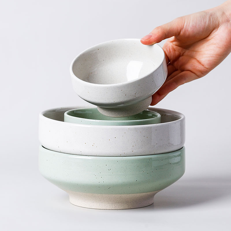 Japanese Ceramic Restaurant Tableware Large Ramen Rice Bowl Noodle Soup Bowl