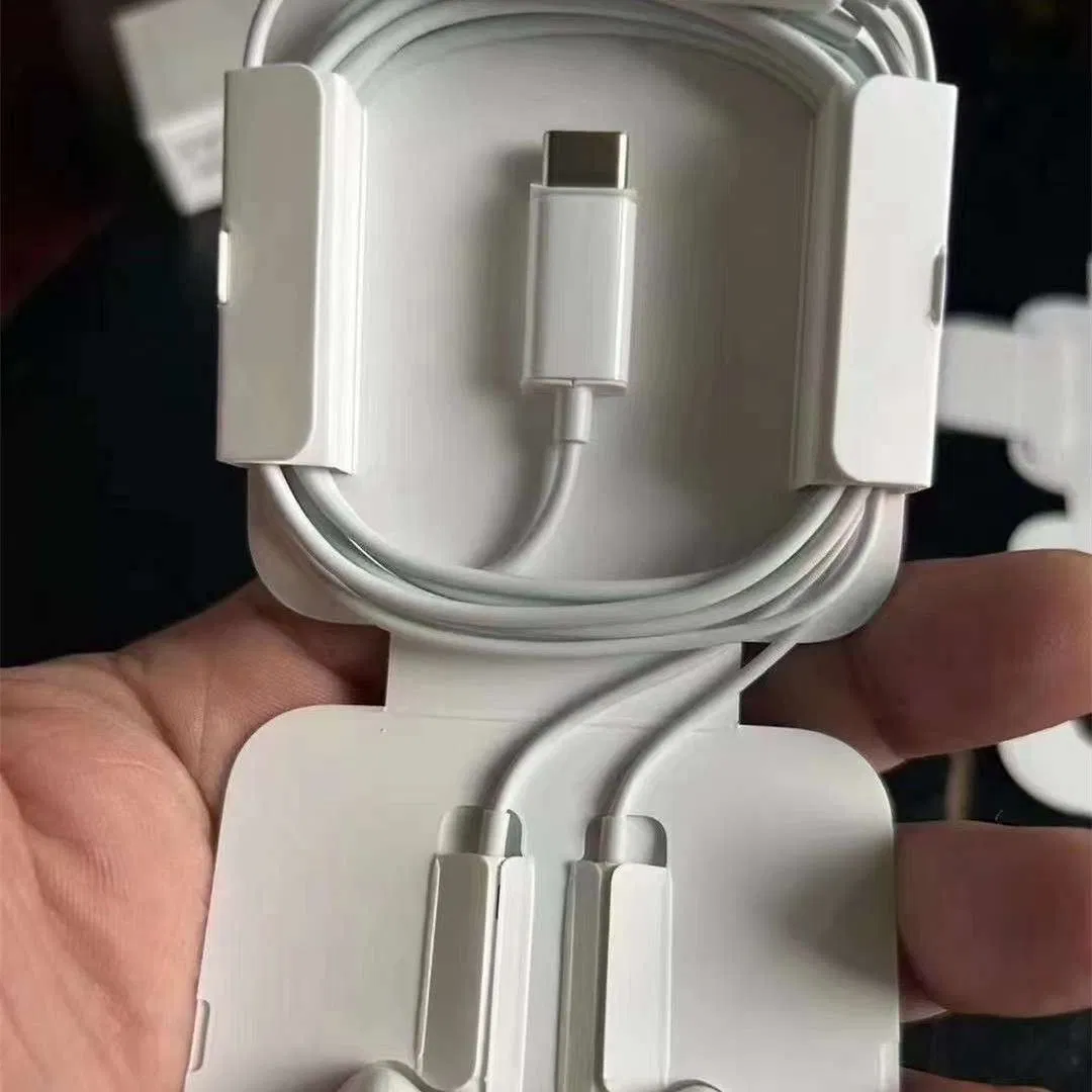 1: 1 Original Earpods USB-C Wired Earphones Headphone HiFi Stereo with Mic for Phone