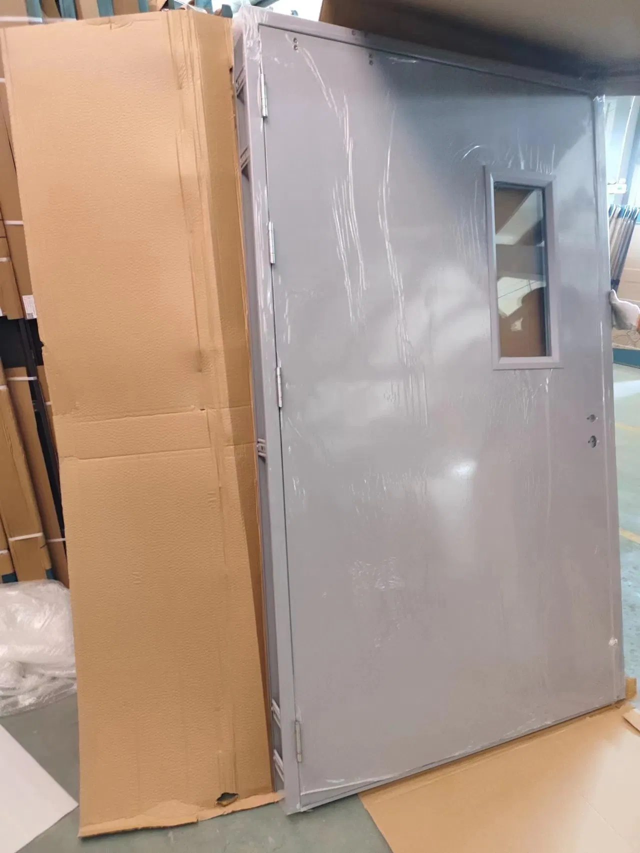 UL Approved Commercial Building Hotel Metal Fire Proof Door Entrance Steel Fire Doors