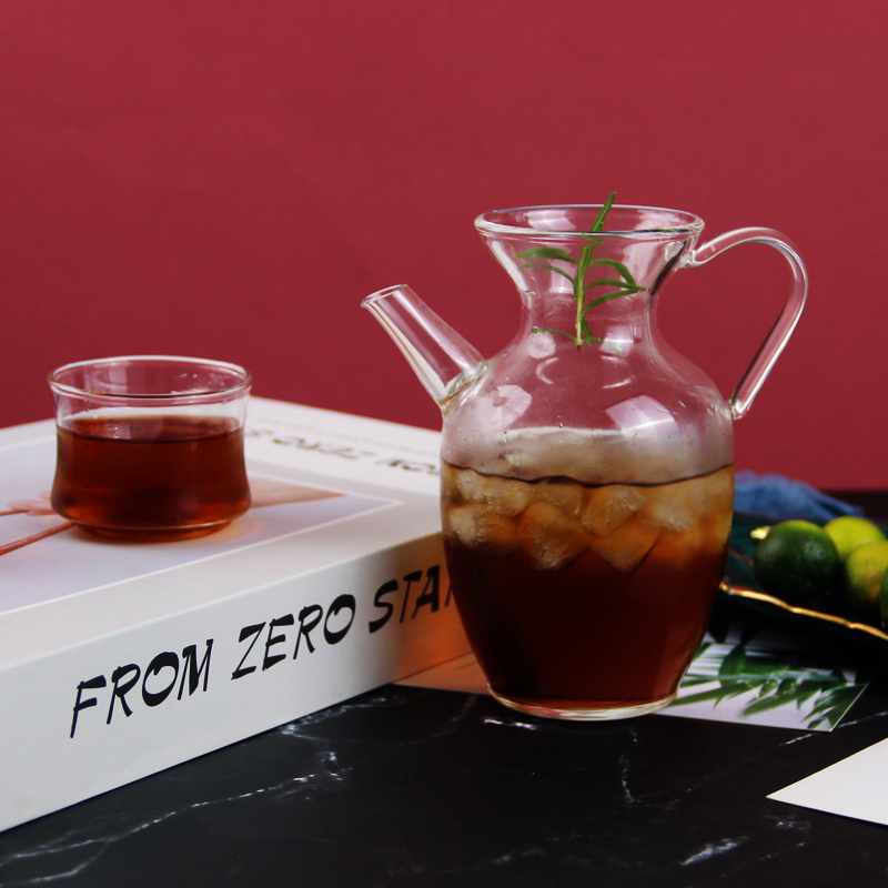 Song Dynasty Vase-Shaped Glass Teapot Water Jug 300ml