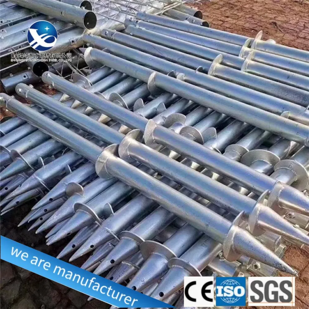 Винтовые сваи с горячим цинкованием