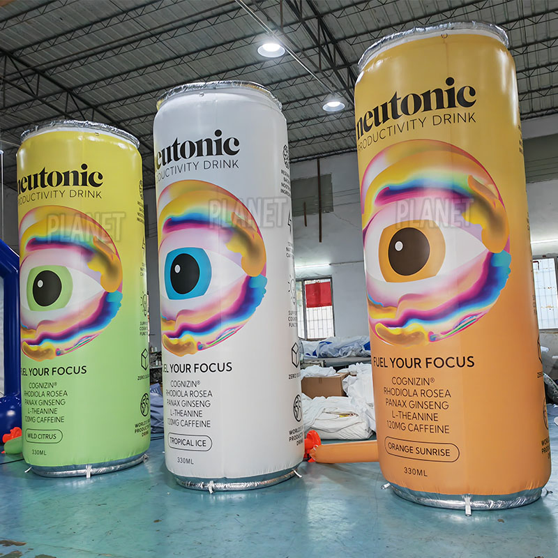 Promotional Inflatable Can Model for Outdoor Display