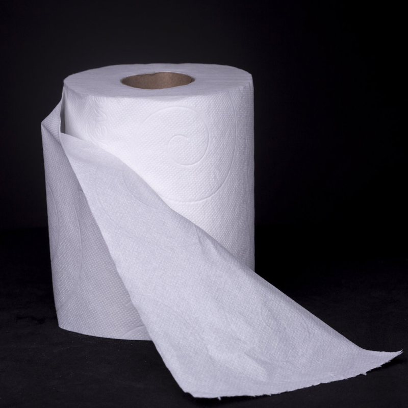 Custom Logo Eco Friendly Water Soluble Toilet Paper 1 Layers Tissue Roll Disposable 2ply Toilet Paper
