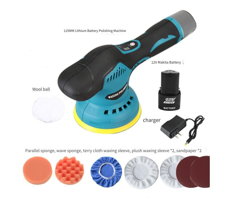 Portable Lithium Battery Polisher for Effortless Car Detailing Lijadoras De Banda