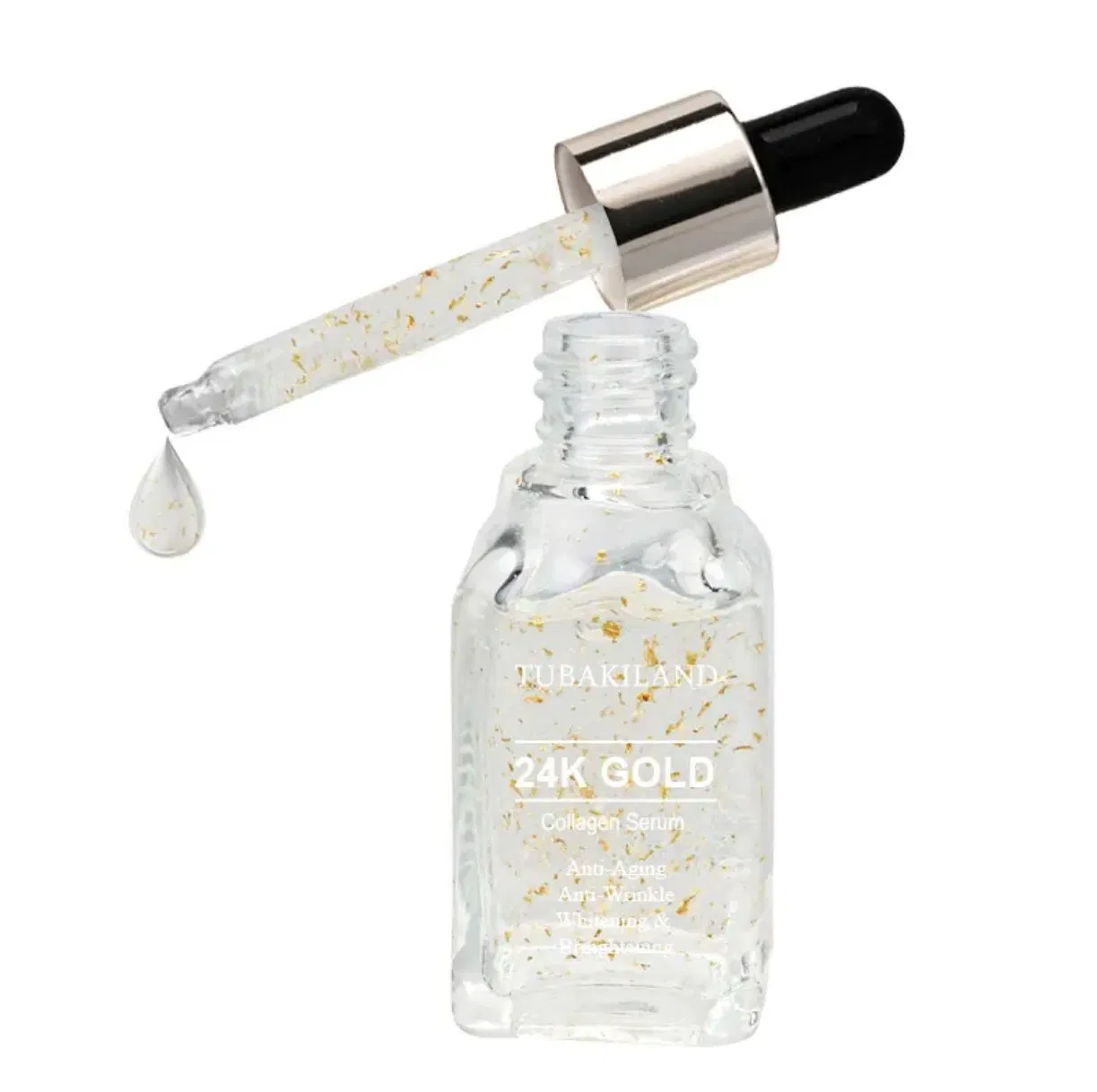 30ml Skin Brightening Organic Hyaluronic Acid Vitamin C Collagen Face Serum