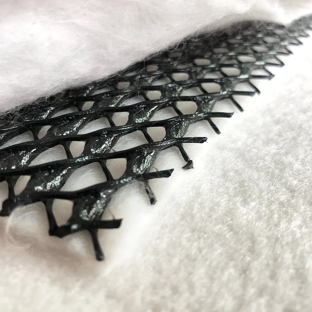 4mm 5mm 6mm 7.6mm 8mm 2D 3D Bi Tri Planar Geocomposite HDPE Plastic Draine Geonet Composite Geotextile Net for Sewer Rain Stormwater Drainage Manufacturer