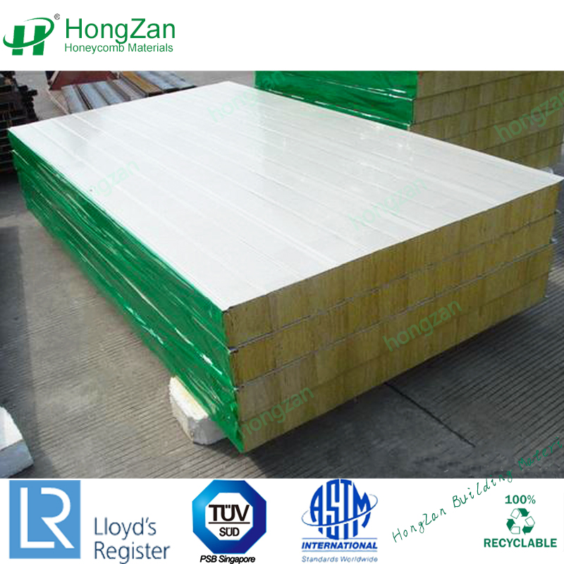 Rock Wool Honeycomb Sandwich Panel for Ship with Heat and Sound Insulation