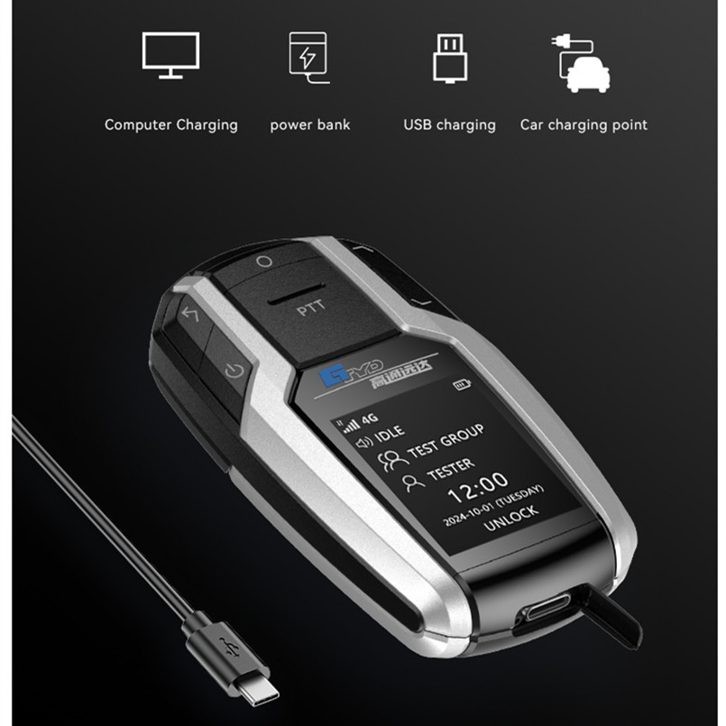 Портативная рация C58 4G с GPS и поддержкой Zello
