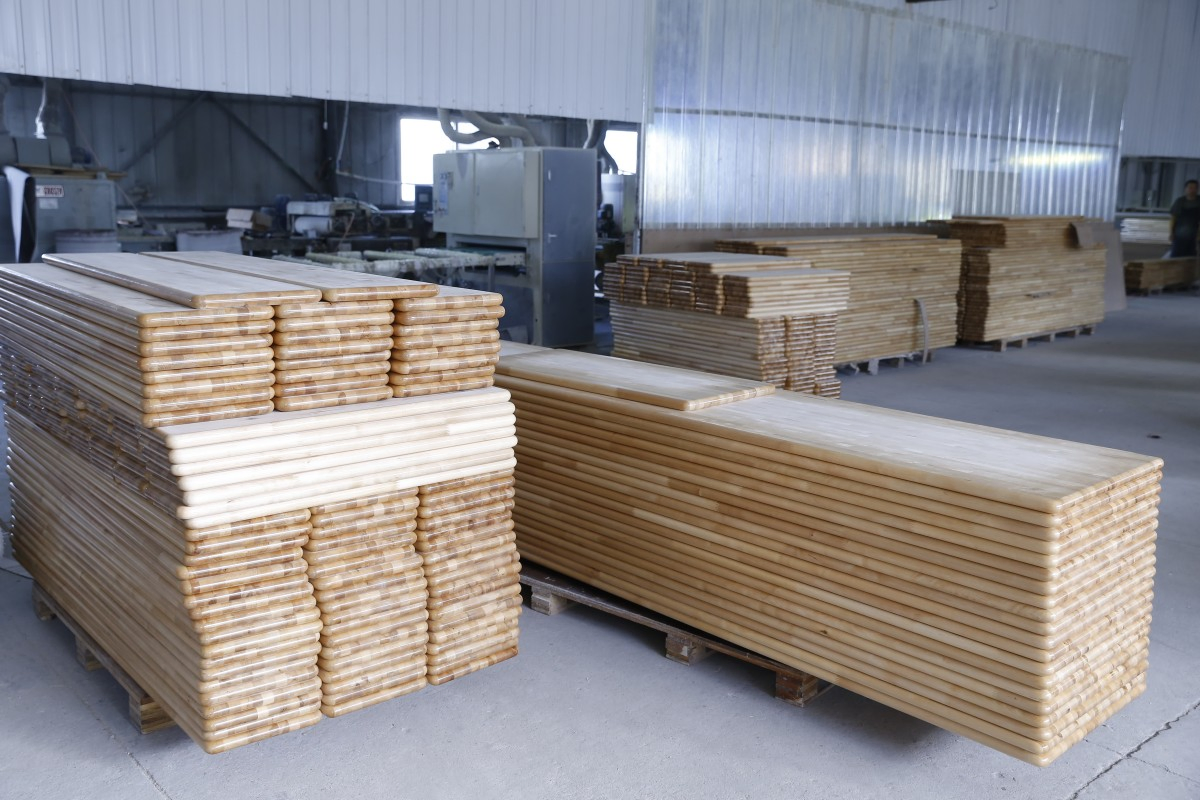 High-Temperature Dried Finger-Joint Worktops, 8&amp; Ndash; 12 % Moisture, Stable for Kitchens