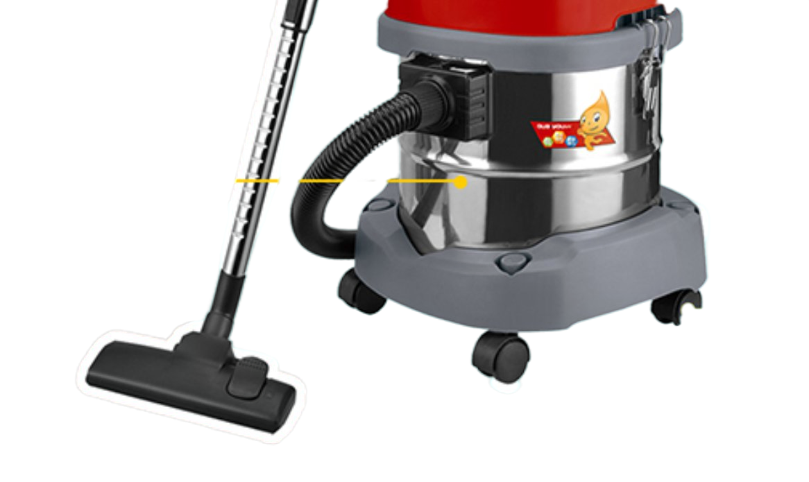 Qy-808-20L 1600W Powerful Dustextraction 20L Large Capacity 4-Layer Filtration System 220V Dry&Wet Industrial Grade High-Power Vacuum Cleaner