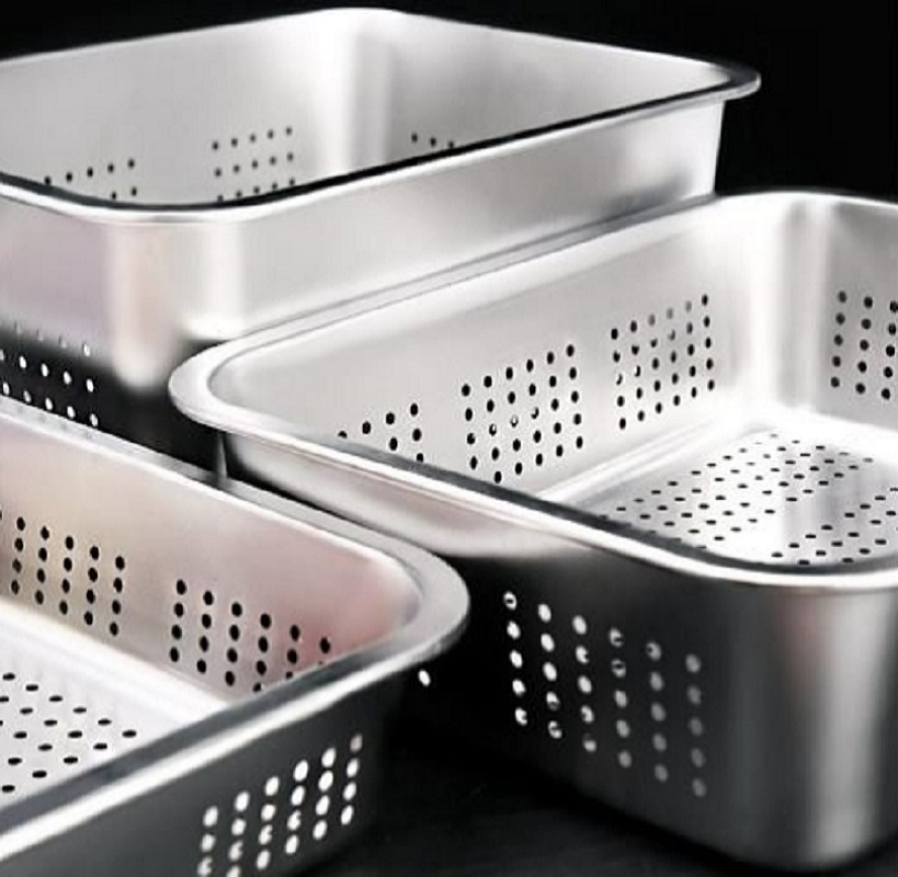 Manufacturer Supply Food Grade Easy to Clean Drainage Food Container for Washing Vegetables