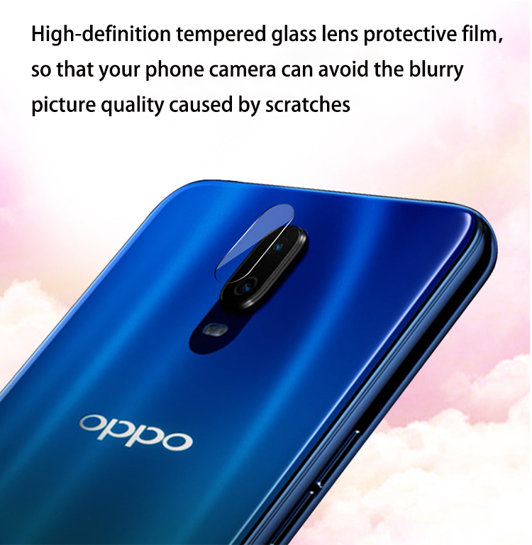 Защитное стекло 2.5D для камеры Oppo R17/PRO, A91, A1K
