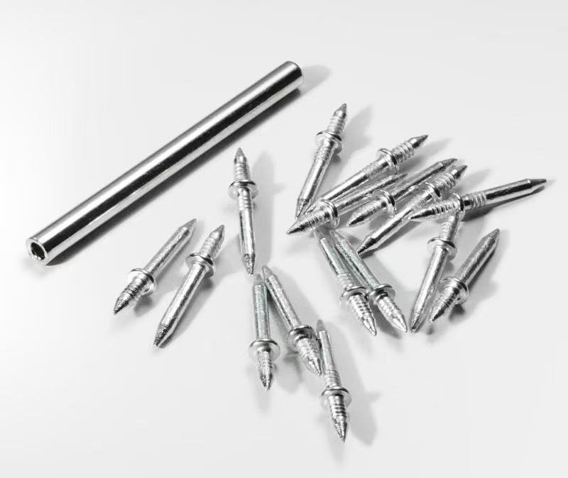 Solid Wood Nails with Galvanized Finish for Long-Lasting Performance