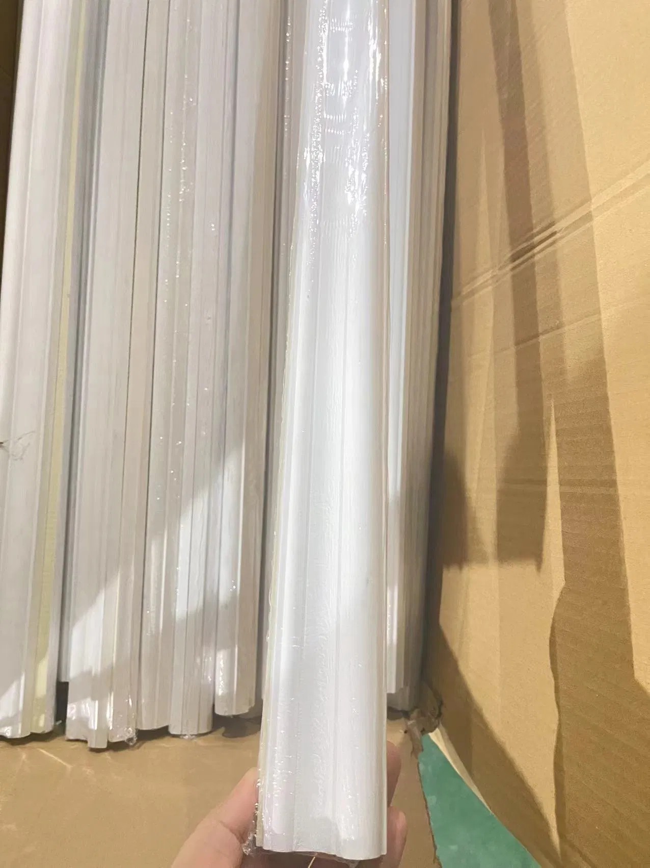 Polyurethane Material PU Decorative Moulding Wall Decor PU Plain Wall Molding for House Decoration