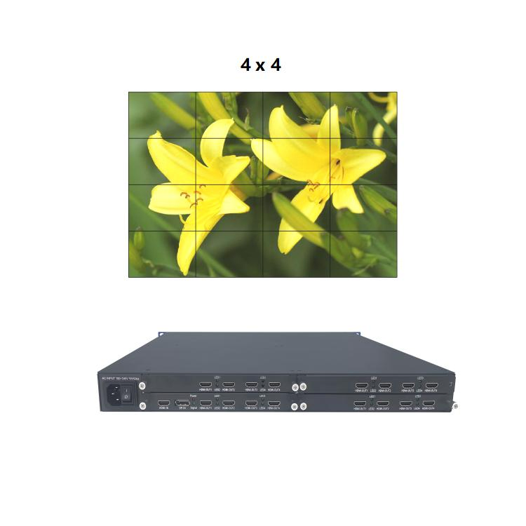 Bitvisus Maximum Display Resolution Under 4K60 Equivalent Bandwidth 3X3 HDMI Video Wall Controller