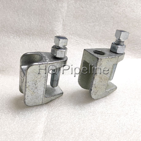 Malleable Iron C Type Pipe Hangers Channel Beam Clamp