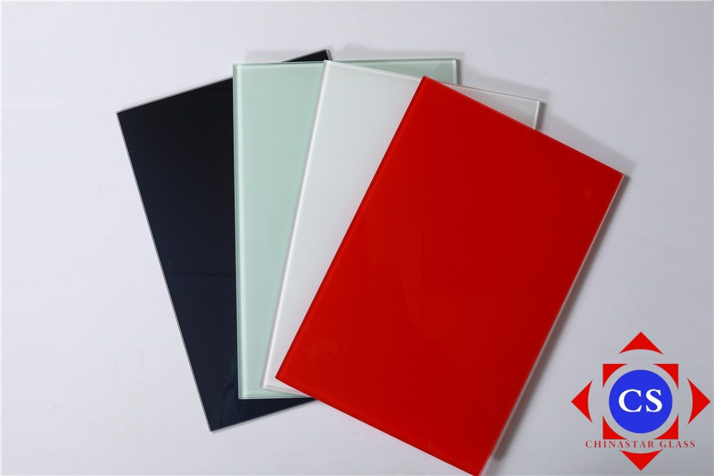 3-8mm Low-Iron Painted Glass for Decoration/Bathrooms & Shower Walls