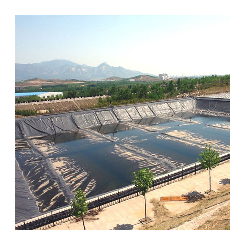 Factory Direct High-Density Polyethylene (HDPE) Geomembrane Pond Liner Commercial Effluent Pond Liner