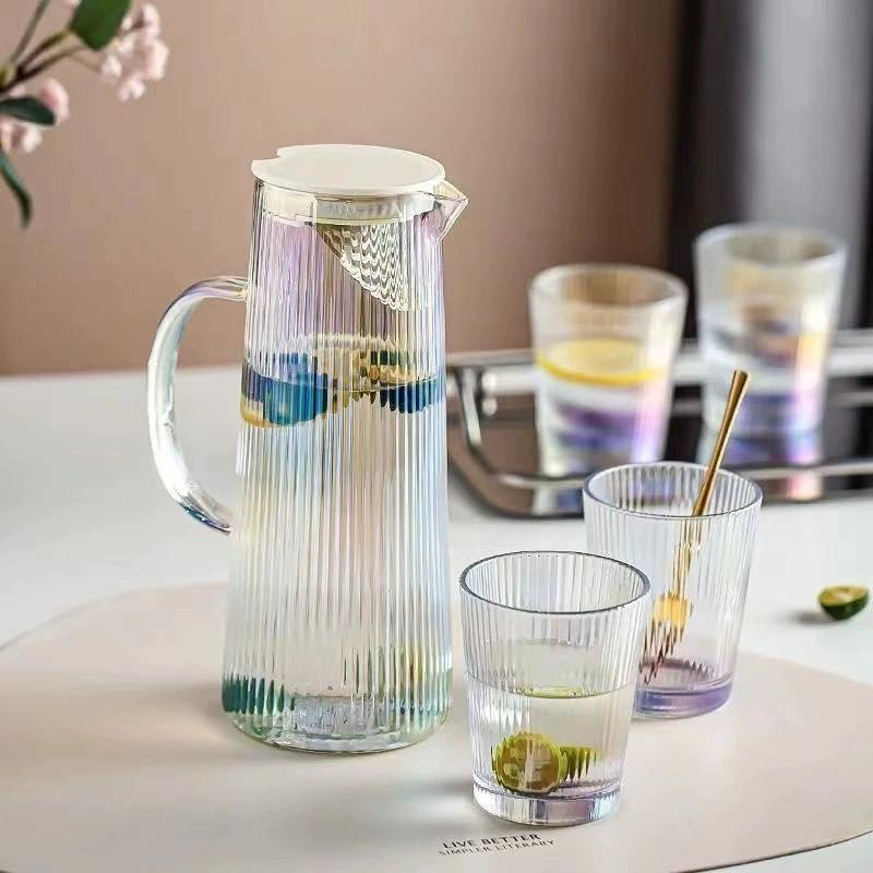 Transparent Environmental Protection Glass Pitcher Make Tea
